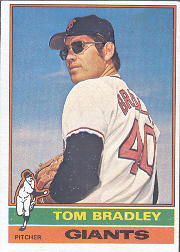1976 Topps Baseball Cards      644     Tom Bradley